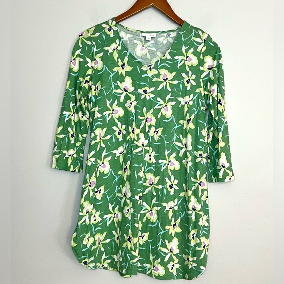 J. Jill Tops - J.Jill Floral Print Tunic Top Blouse Sz XS